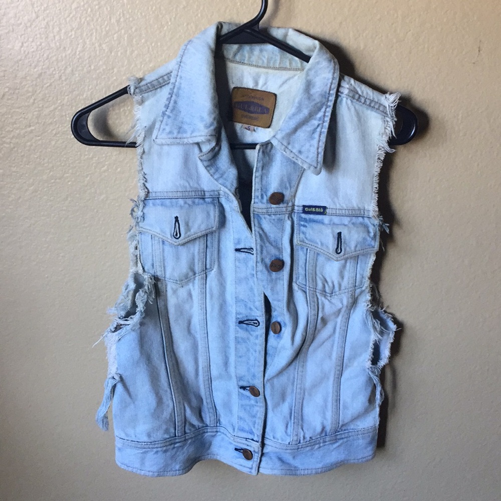 Vintage Jean Vest